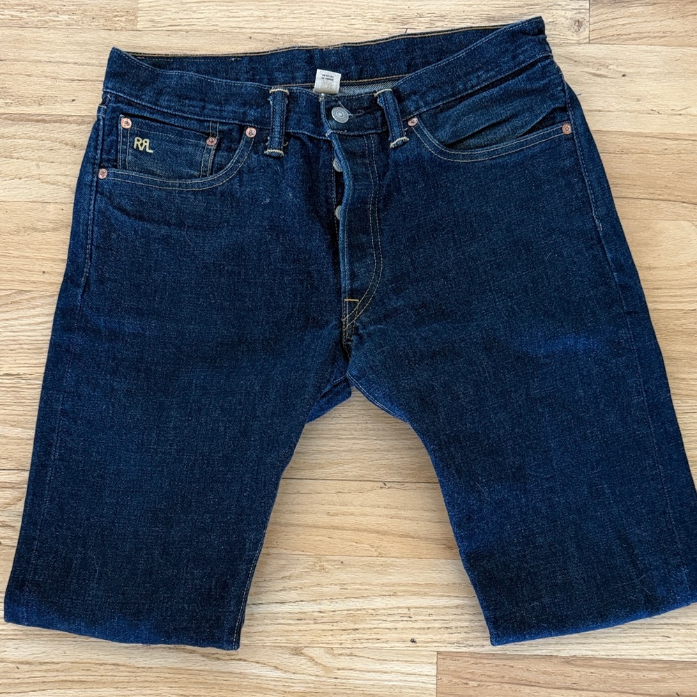 Ralph Lauren Double RL Men's Indigo Jean Shorts